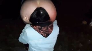 Lesbian Asslicking: Eat that plump ass #3