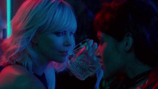 Charlize Theron and Sofia Boutella
