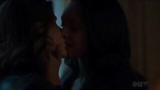 Lesbian Plot: Cobie Smulders & Cynthia Addai-Robinson - Stumptown S1E13 #3