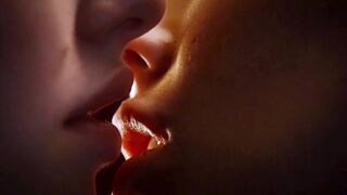 Lesbian Plot: Amanda Seyfried and Megan Fox kiss scene from Jennifers Body #2