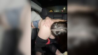 Lesbians: Car Cute Lesbian Porn GIF #2