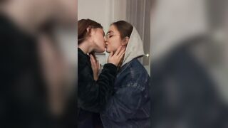 Lesbians: Kiss that reveals many secrets #2