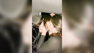 Making out in the car