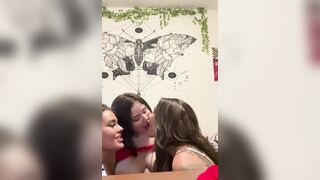 Lesbians: Boobs Lesbian Threesome Porn GIF by Kikibeeworld #1