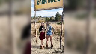 Let’s see how risky we can get in the corn maze :)