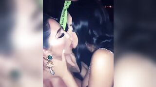 Lesbians: Kissing with another chick #3