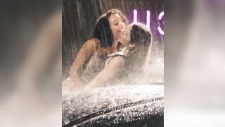 Lesbians: Kissing in the rain #3