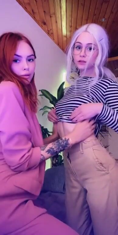 Skinny girl with great tits????