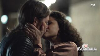 ilovelesbians: Jennie Silfverhjelm & Siham Shurafa (Lea - s01e02) #4