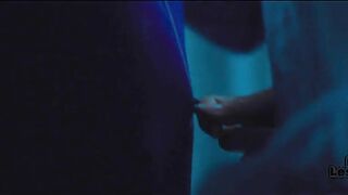 ilovelesbians: Emma Stone & Andrea Riseborough (Battle of the Sexes - Scene #1) *NO MUSIC* #4