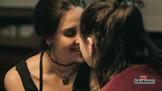 ilovelesbians: Maria de Villa & Regina Pavon (Dark Desire - s02e05 - Scene #1) #2