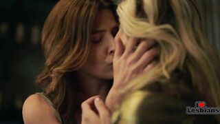 ilovelesbians: Cobie Smulders & Ioanna Gika (Stumptown - s01e06) #3